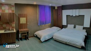 نمای داخلی اتاق هتل آزادی - قشم